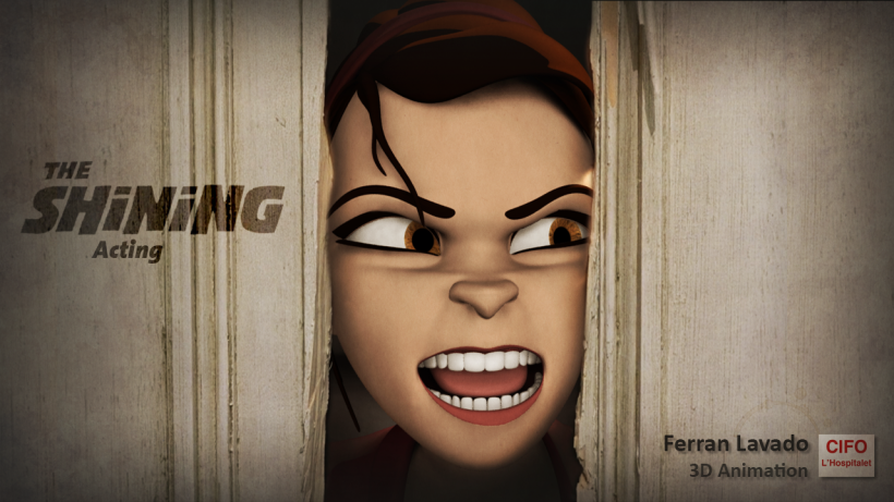 3D Acting animation - The Shining 1