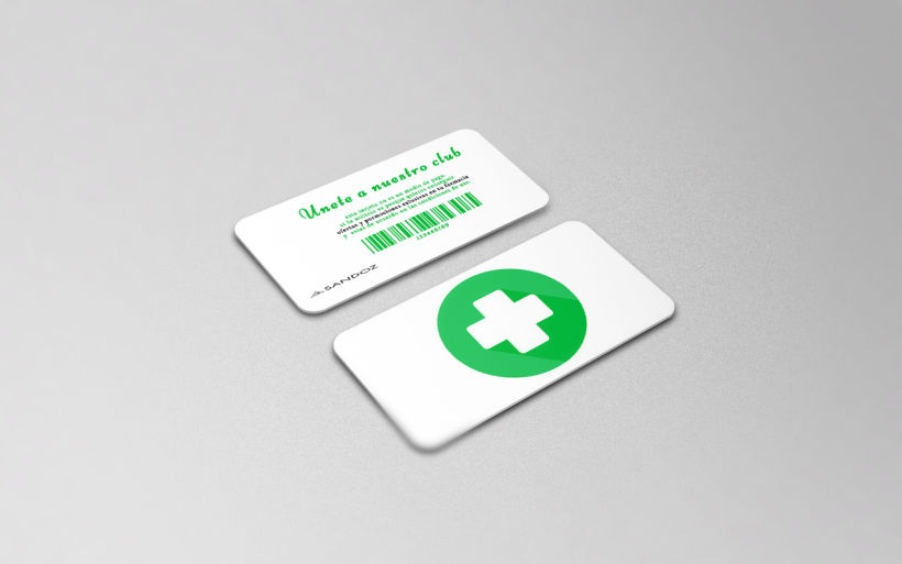 Diseño de tarjeta de fidelización para farmacias 2