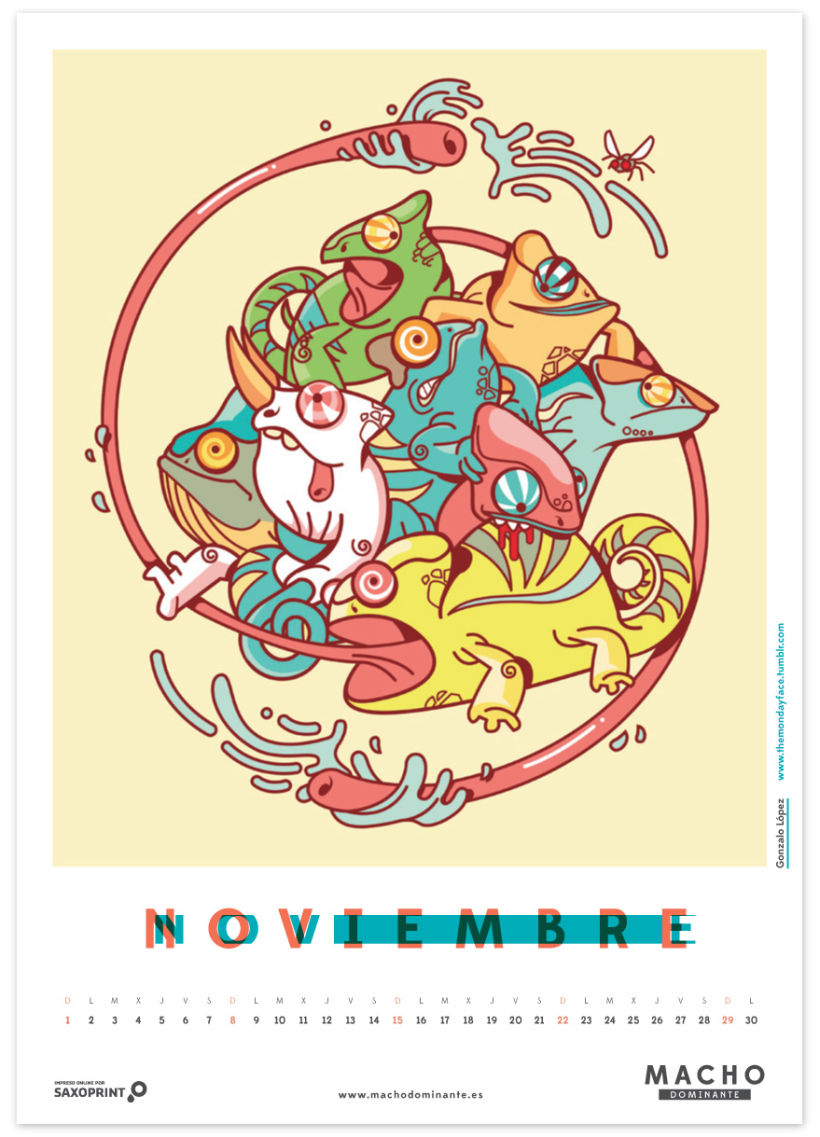 Calendario Macho Dominante 2015 11