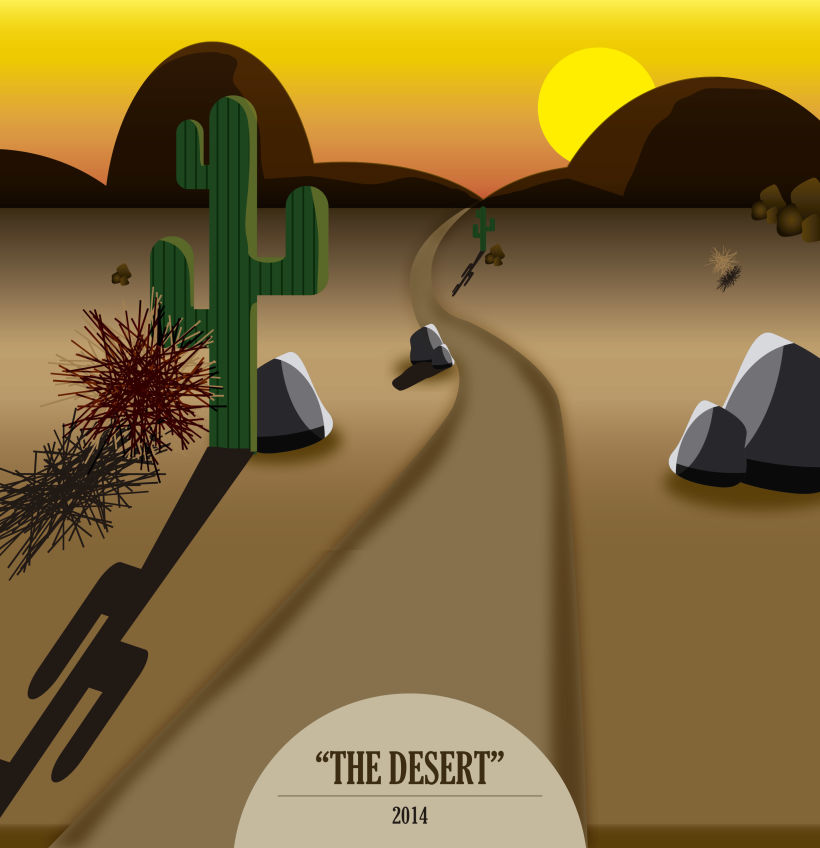 The desert - ilustration -1