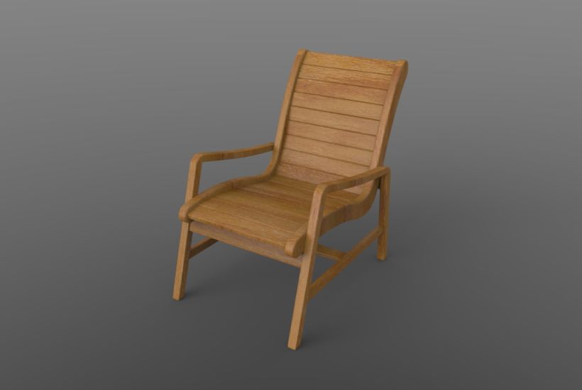 3d Chair set 1