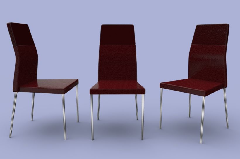 3d Chair set 6