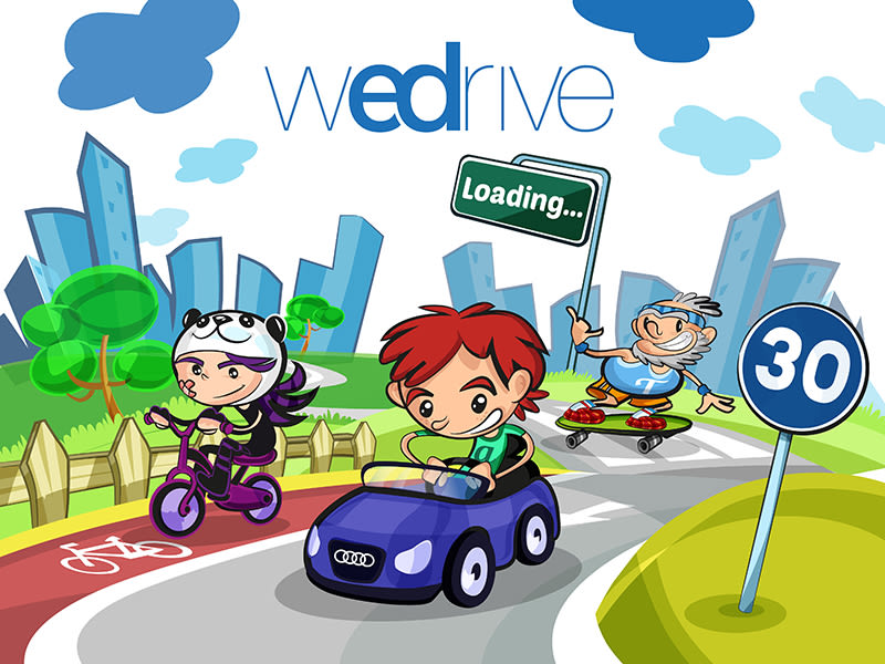 Project Presentation: Audi App for children "WeDrive" 0