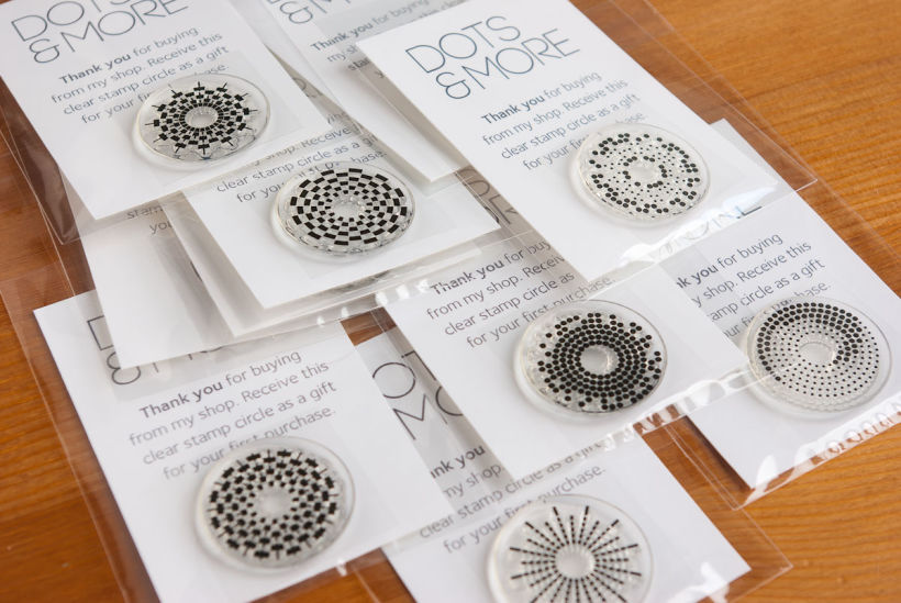 Circle Clear Stamps 29