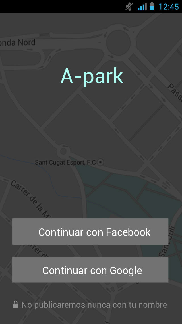Interactive Design: A-park (App to find parking) -1