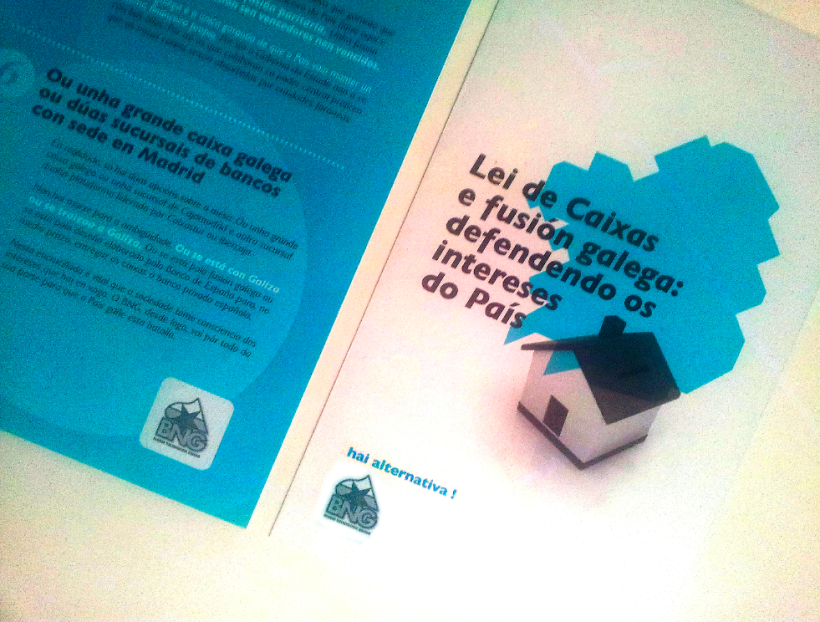 Campaña por un sistema financeiro propio que defenda as Caixas Aforro Galegas 1