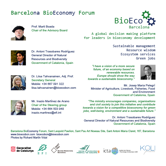 Barcelona BioEconomy Forum 4