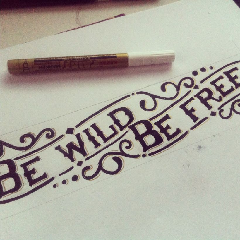 Be Wild, Be Free - work in progress 1