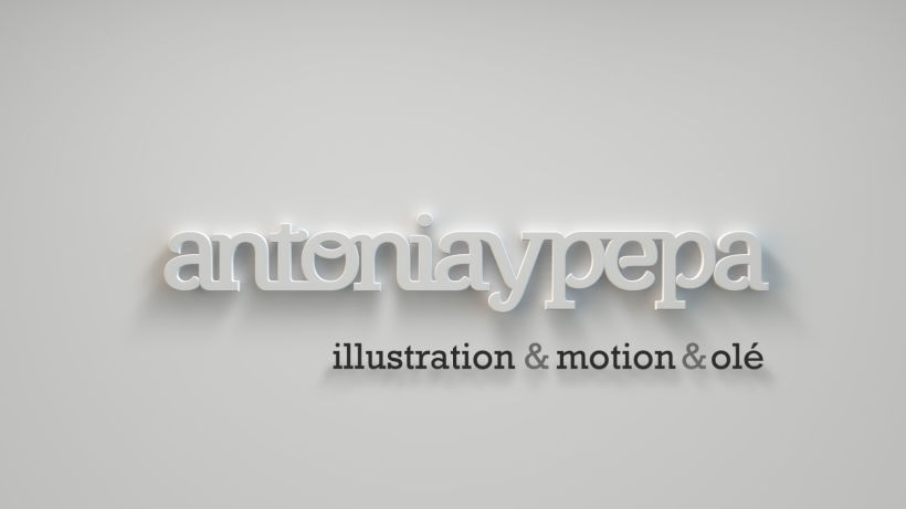 Reel Antonia y Pepa // Illustration&Motion&Olé 0