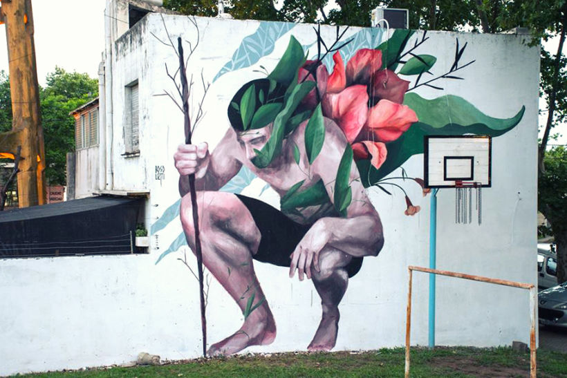 Fran Bosoletti es un street artist argentino 2