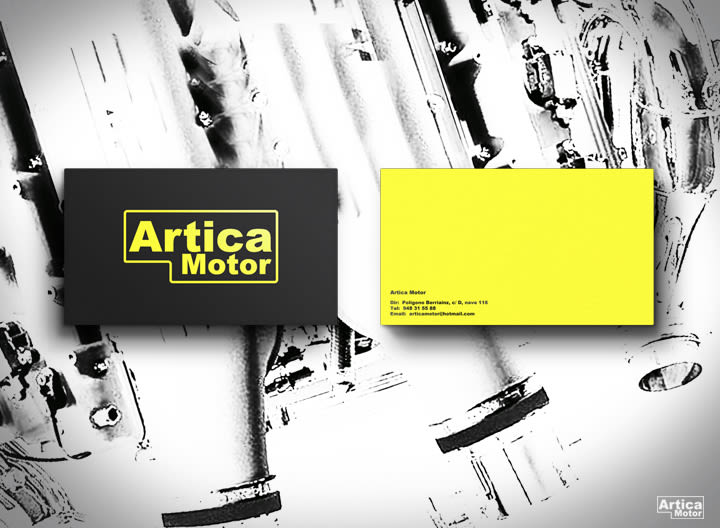 Branding Artica Motor 1