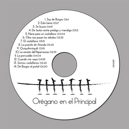 Diseño CD de música (Sello musical Rama Lama Music) 1