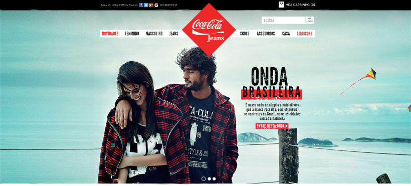 Web Coca-Cola Jeans Brasil 2014 0