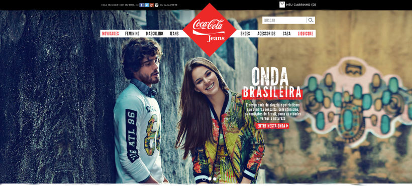 Web Coca-Cola Jeans Brasil 2014 1