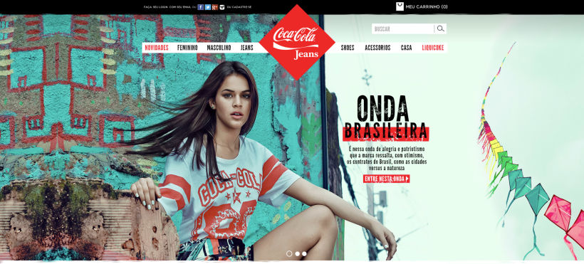 Web Coca-Cola Jeans Brasil 2014 2