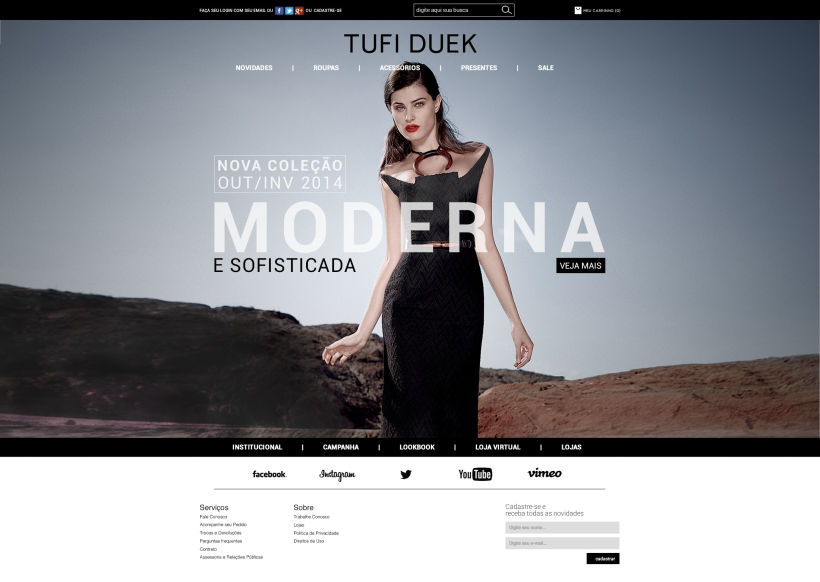 Web Tufi Duek Brasil - Tienda online 2014 -1
