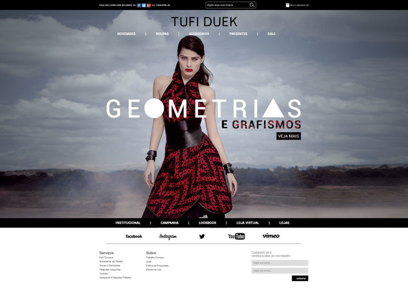 Web Tufi Duek Brasil - Tienda online 2014 0