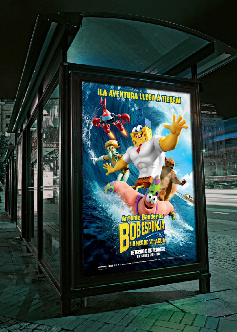 Bob Esponja "Un héroe fuera del agua" - Paramount Pictures Spain 3