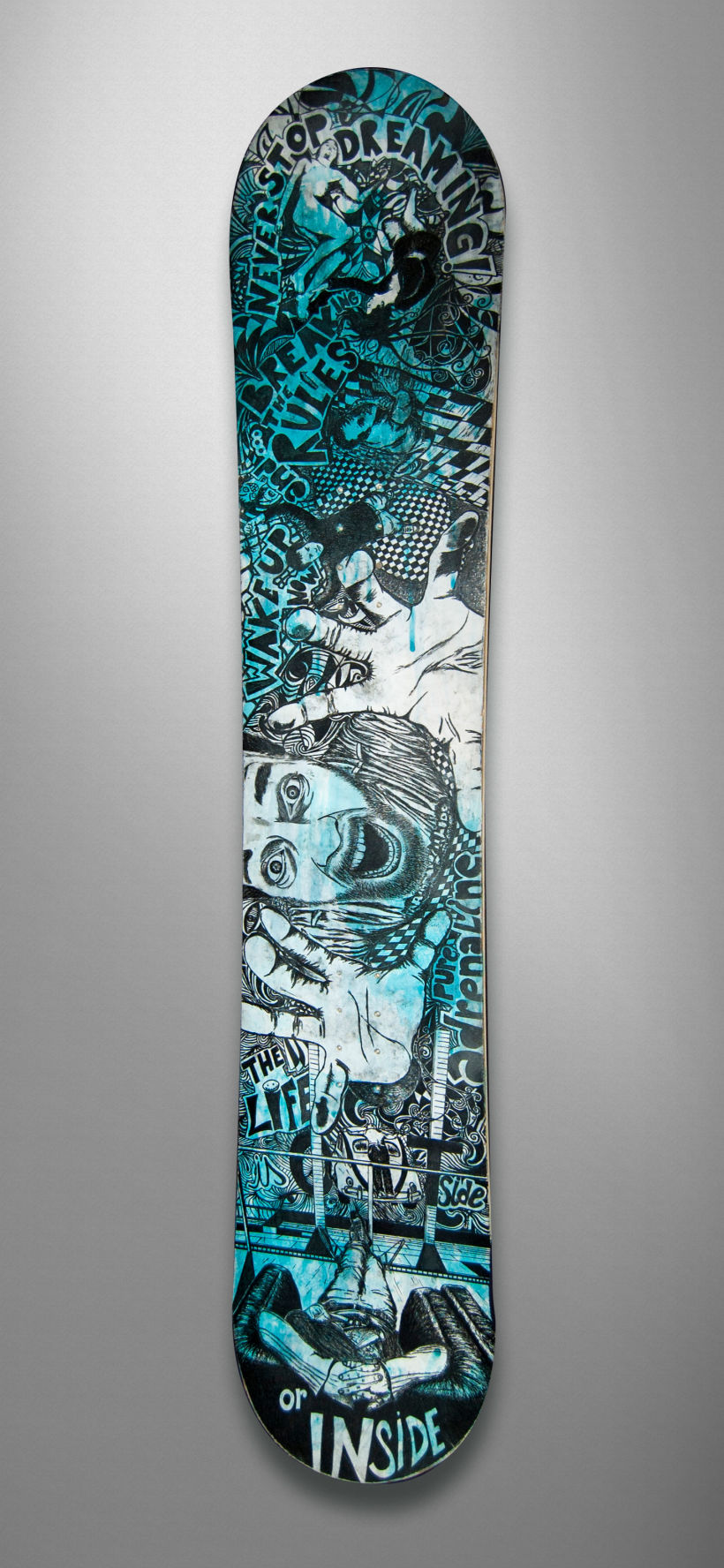 Crash-Art "snowboard" 2