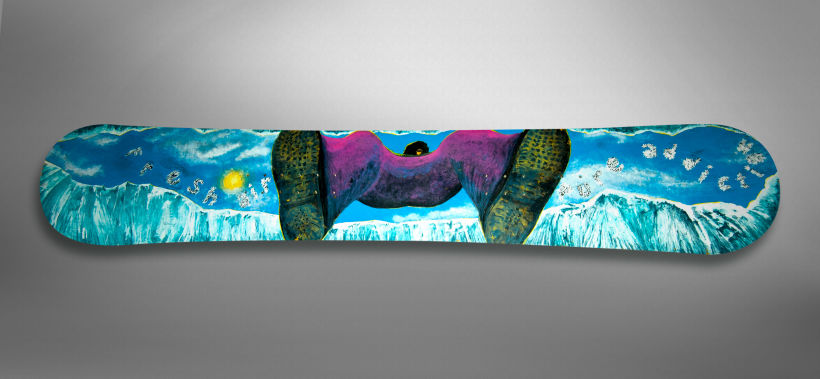 Crash-Art "snowboard" 3