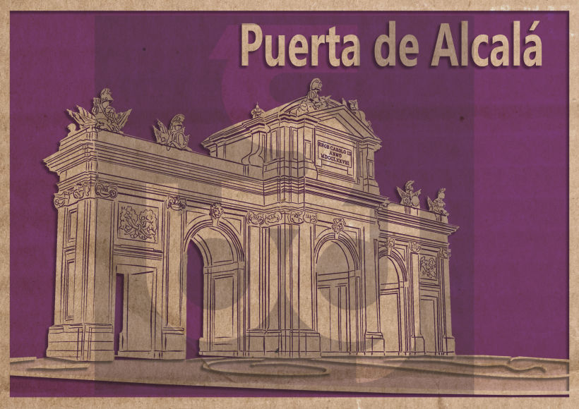 Ilustración Puerta de Alcalá -1