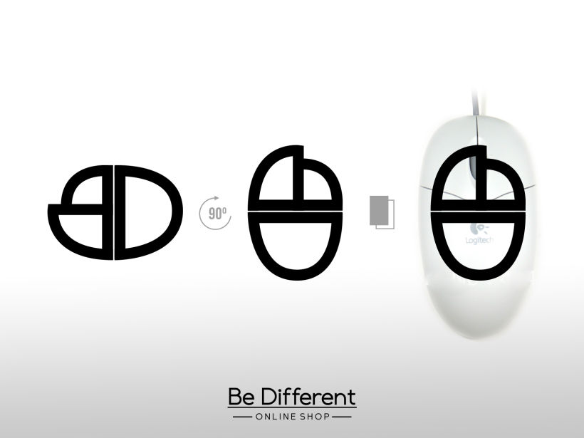 Be Different Shop - Web y Logo 2