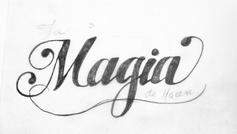 La MAGIA de hacer - Los secretos dorados del lettering -1