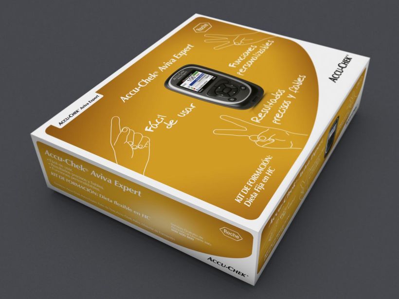 Diseño Kit control insulina Roche 4