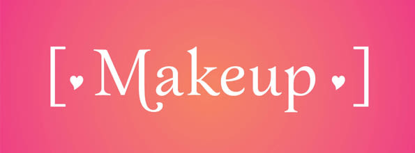 Makeup typeface 0