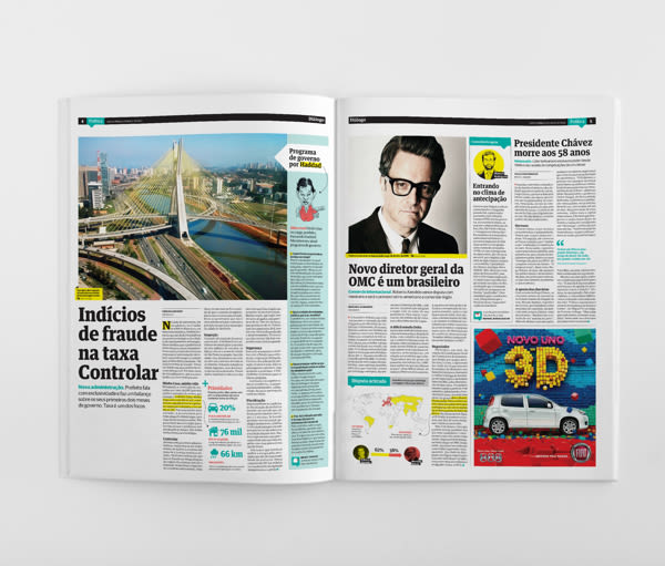 Diálogo newspaper and Macarronada Magazine 1