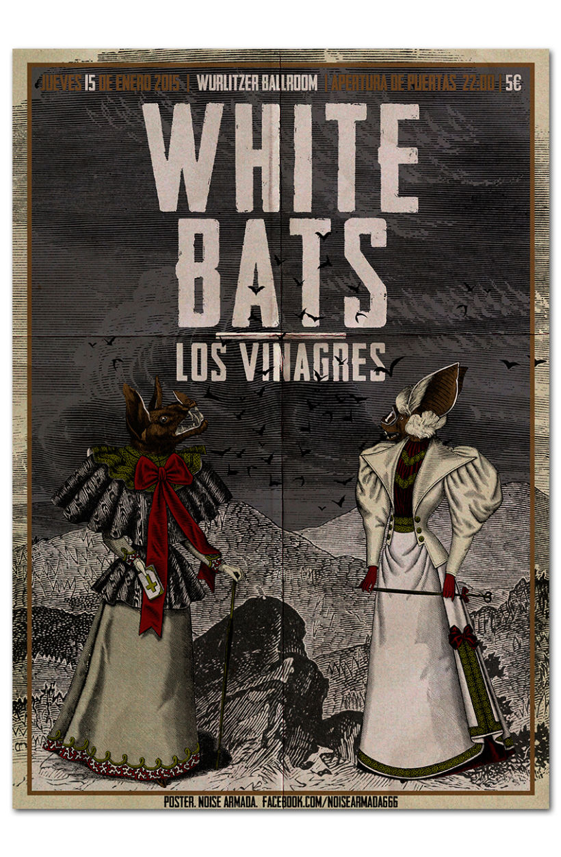 WHITE BATS + LOS VINAGRES | poster 0