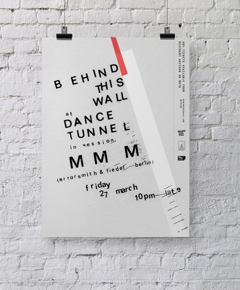 Behind This Wall at Dance Tunnel – MMM 8