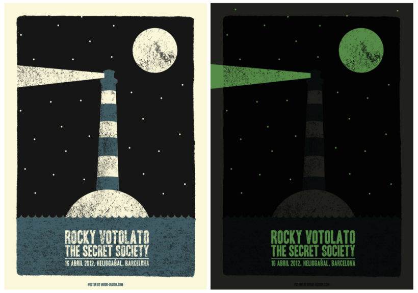 Rocky Votolato Poster - Proceso diseño 3