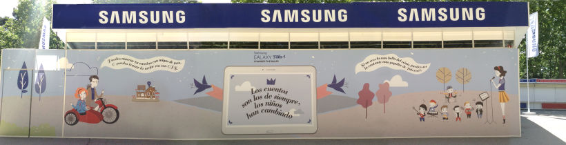Ilustraciones Samsung Feria Libro Madrid 5