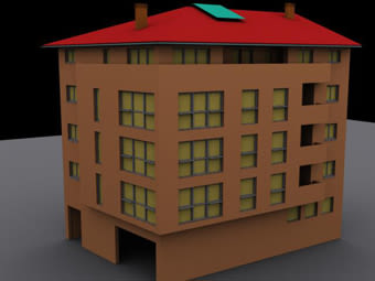 Imágenes 3D de  viviendas a partir de planos y alzados en autocad 0