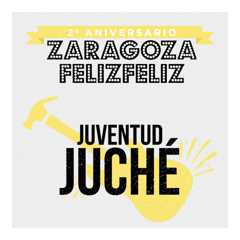 2º Aniversario Zaragoza Feliz Feliz 2