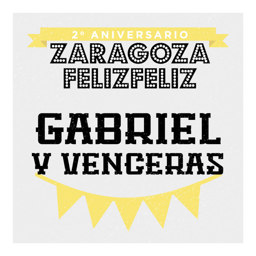 2º Aniversario Zaragoza Feliz Feliz 3