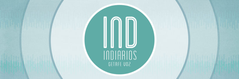 IND, logotipo e imagenes para redes sociales del programa de radio INDIARIOS. 0