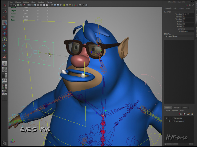 3D Character Setup with Maya 4