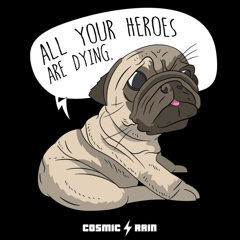 Cosmic Rain t-shirt designs 4