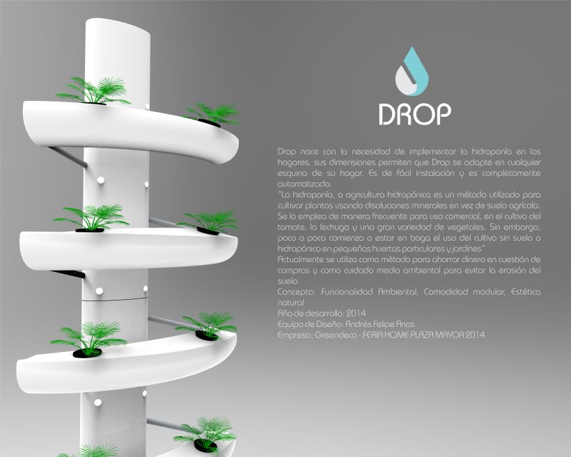 Drop, Hidroponía Urbana 0