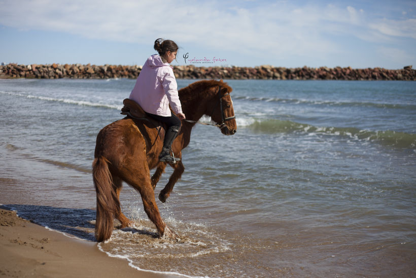 Reportaje - en caballo por la playa 3
