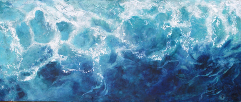 colección de pintura a la encáustica "océanos" 0