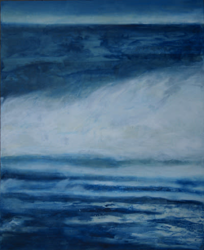 colección de pintura a la encáustica "océanos" 3