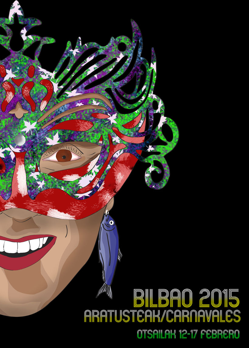 Cartel Carnavales Bilbao 2015 0
