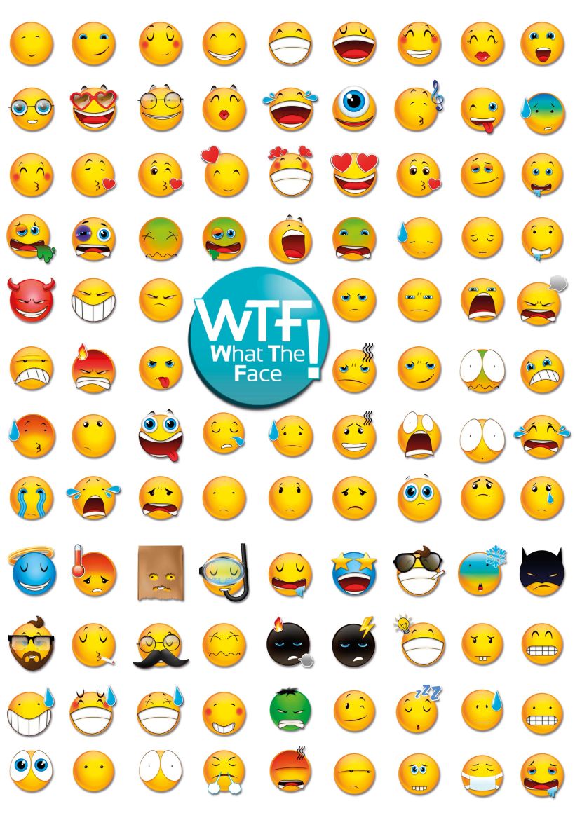 WTF Emoticonos ·ilustración para apps· 0