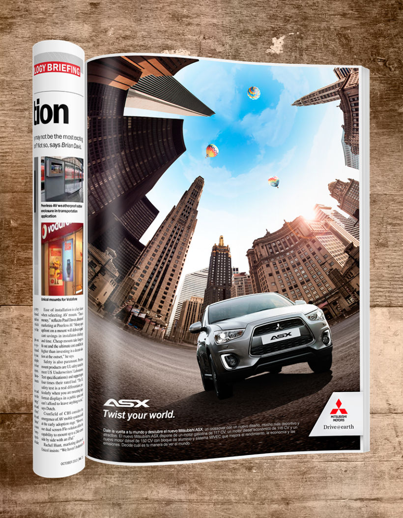 Mitsubishi / Gráfica Prensa ASX 0