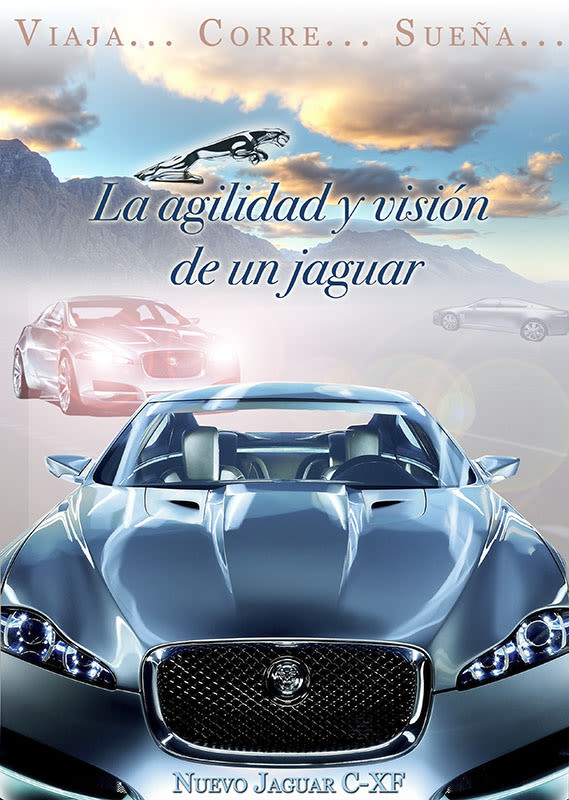 Carteleria de coche Jaguar 1