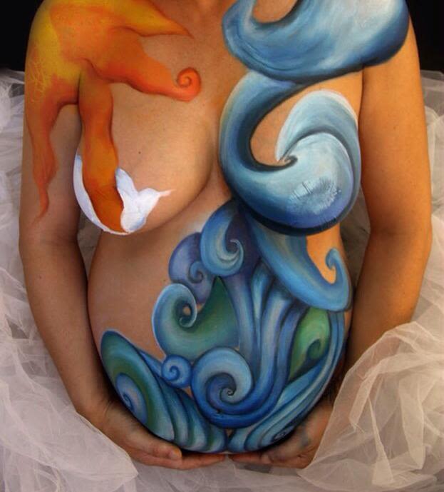 Belly Paint 1