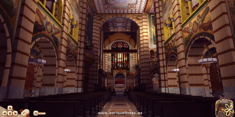 Visita virtual del Monasterio Sao Bento de Brasil 9